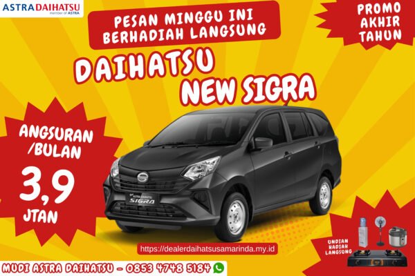 Mobil Impian Keluarga! Ini 5 Kelebihan Daihatsu Sigra